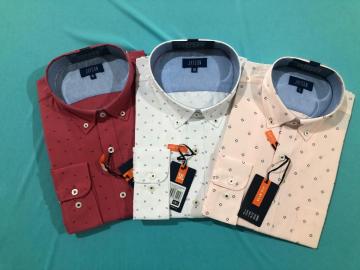High Quality Button Collar Customized Pattern Printed Shirts