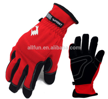 2014 New tool gloves Synthetic Leather men's mechanic gloves