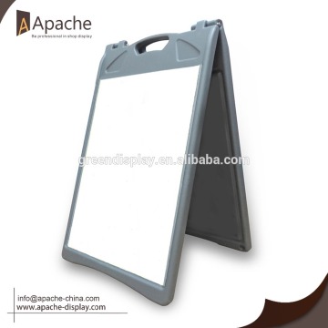 ABS plastic material sidewalk signs A Frame