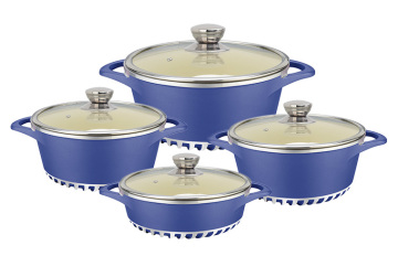 hot selling product ceramic kitchen ware stainless steel cookware