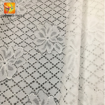 Wonderful air permeable lace fabric for dress making