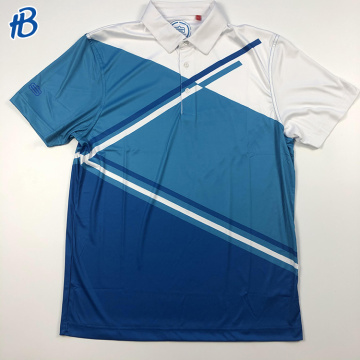 white blue quick dry polo t shirts