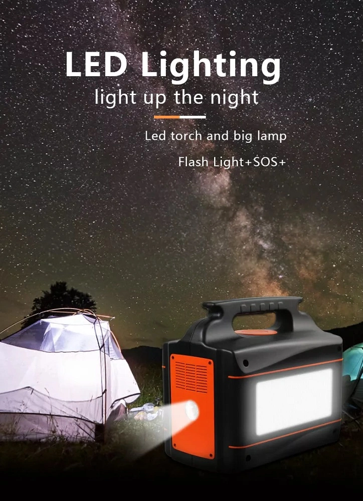 Home Outdoor Camping Power Bank Pack 1000W قابلة لإعادة الشحن