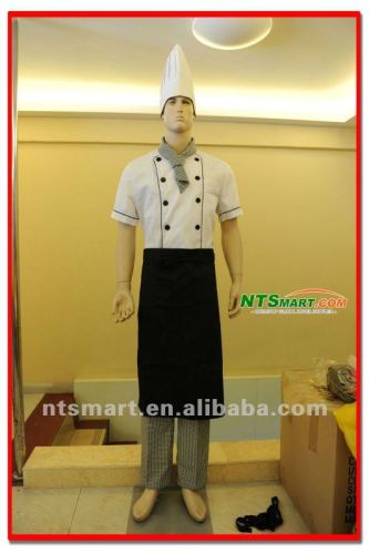 Lightweight White Uniform Chef Jacket