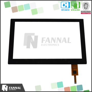 Transparent glass touch screen 7 inch capacitive touch panel