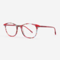 Full rim Cat eye Acetate Female Optical Frames