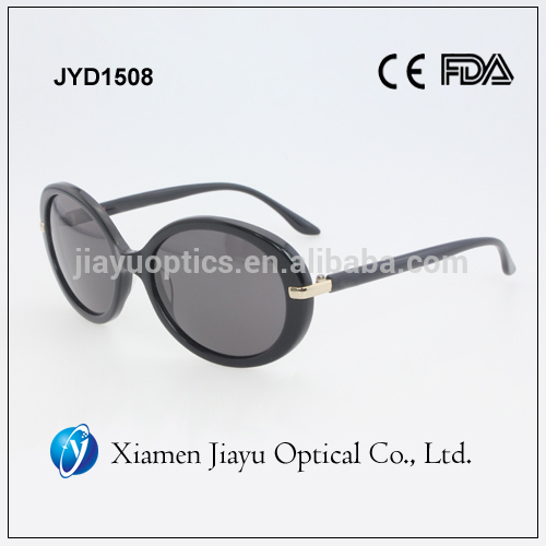 oval frame ladies acetate sunglass