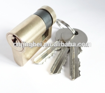 brass euro profile cylinder lock