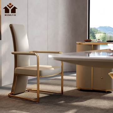 Luxury Italian Style Dining Chairs with Back Support Wholesale Price