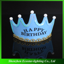 LED Luminous Glow Birthday Cap Prince And Princess Hat birthday party decorations kids holiday party supplies