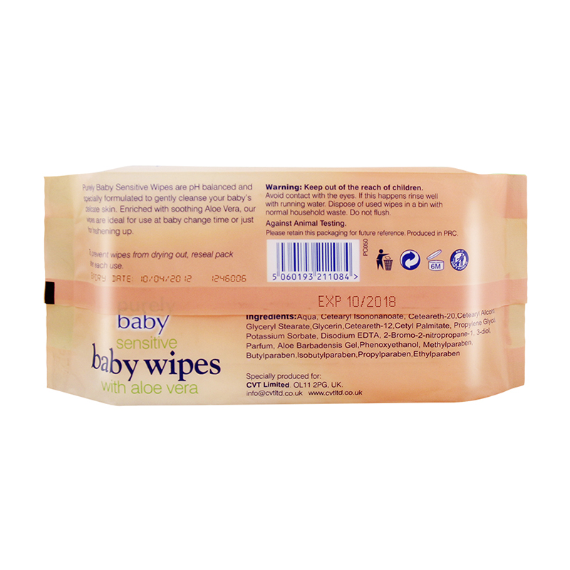 Non woven Unscented Baby Cleaning Wipes
