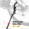 Einstellbarer Rückenhalter Aluminiumlegierung Fahrrad Kickstand