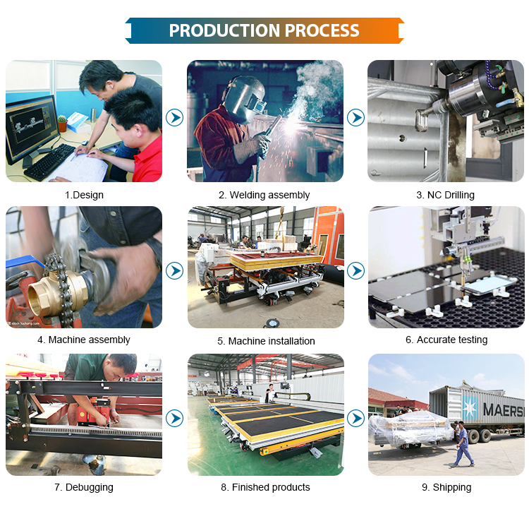 Semi-automatic glass cutting machine for cutting glass