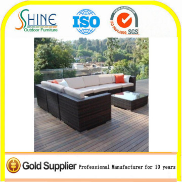2015 New Garden sofa Set Rattan Furniture Outdoor American Style Sofa