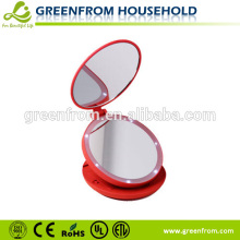 LED personalized pocket mirror blank
