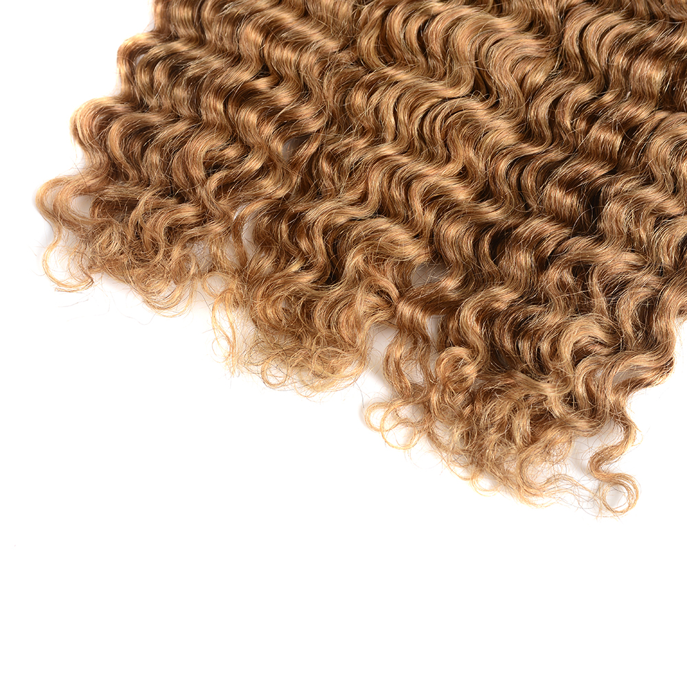 Ombre Color New Products Deep Wave Curly Cuticle Aligned Wholesale Remy Human 9A Brazilian Hair