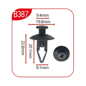 Made in China B387 Nylon Automobile Expansion Clips Wholesale Price