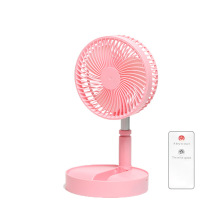 Hot Selling USB Rechargeable Folding Telescopic Floor Standing Fan with Remote Control