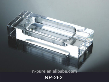 Large Crystal Glass Ashtrays For Cigar