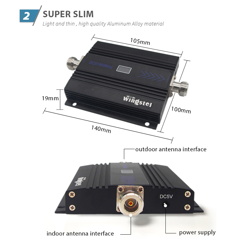 Top selling indoor 4g signal booster mobile dcs repeater for office 1800mhz amplifier from China market