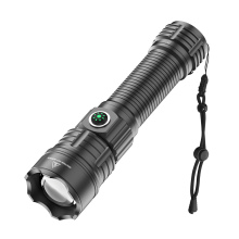 Rechargeable Long-range P70 LED Flashlight with 30W Bulbs