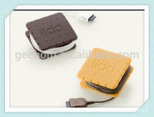 soft pvc earphone cable winder