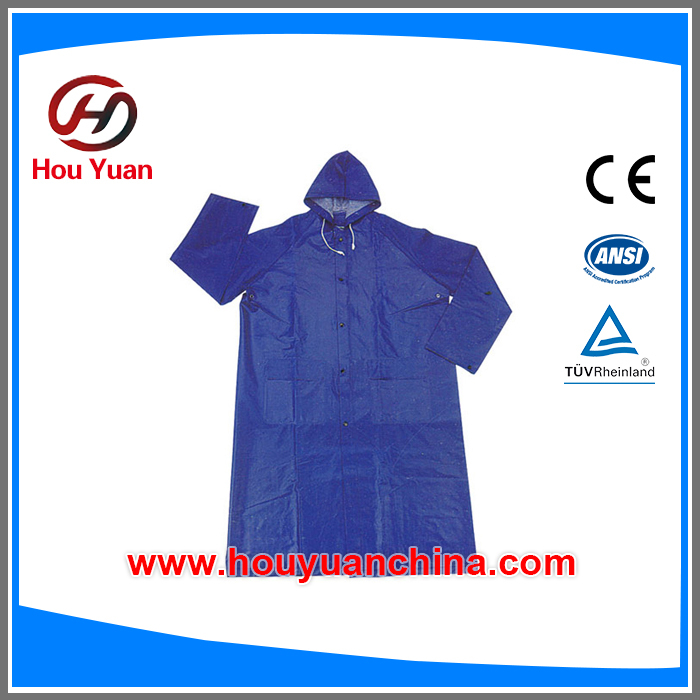Customized High quality adult PVC rain coat,Men rain coat, Rain  coat CE Standard