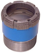 Surface set diamond bit