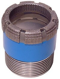 Surface set diamond bit