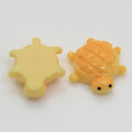 100pcs / bag Mini Turtle Shaped Resin Flat Back Cabochon Für Handmade Craft Dekoration Perlen Charms Phone Shell Decor