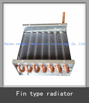 Microwave oil cooling power radiator