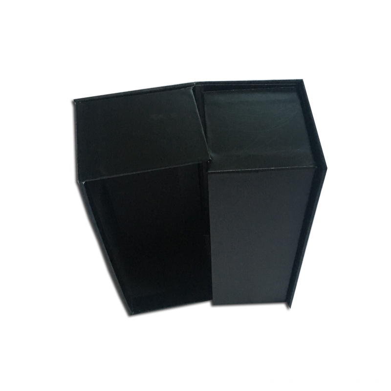 Printed Luxury Custom Black Craft Paper Box Packaging