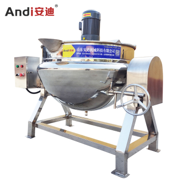 Steam Heating Sandwich Mixing Pot for Pear Paste and Jam