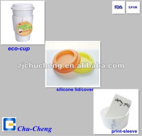 Plastic/ceramic coffee cup lid/cover