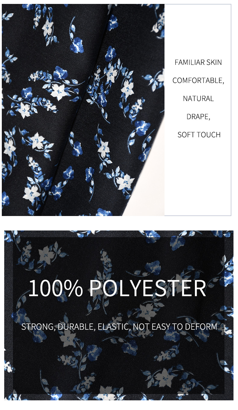 Elastic wire printed flannel fabric