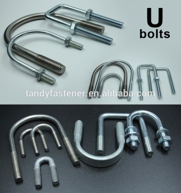 u bolt with washer and nut/flat u bolt specifications