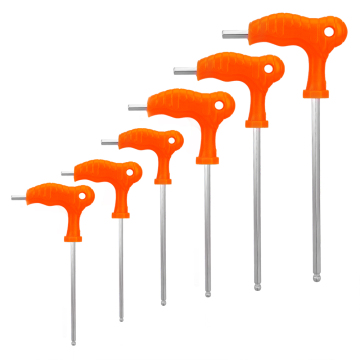 Hex Key Wrench 2.5mm 3mm 4mm 5mm 6mm 8mm High-carbon Steel Hex Key Wrench T Handle Inner Hexagon allen Wrench Spanner Hand Tool