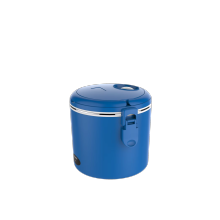 Portable Electric Lunch Box: Stainless Steel Small Appliance for Food Warming