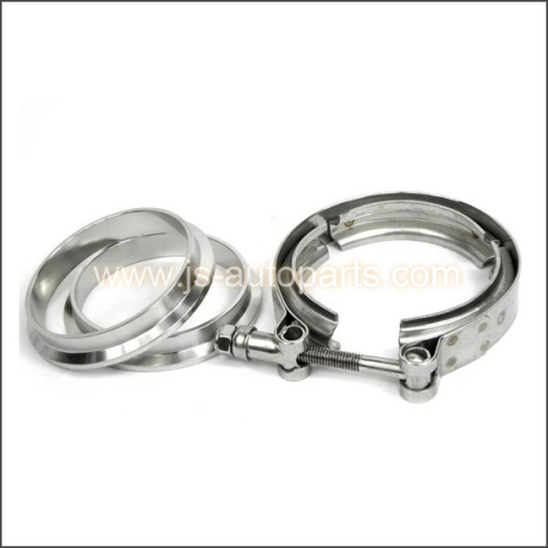 UNIVERSAL 3 ' ESCAPE INOX BRAÇADEIRA DO V-BAND E FLANGE KIT V BAND DOWNPIPE