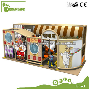 Comfortable small playground plastic fence indoor