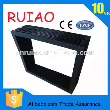 Rectangle or square protective bellow cover for covering platform