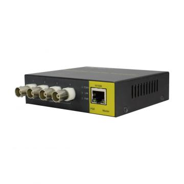 Ethernet Over Coax Converter 4 BNC