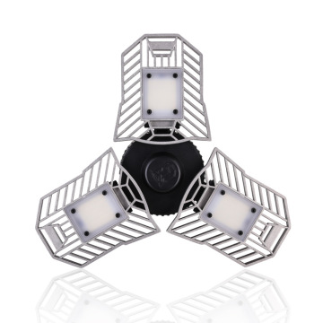 80W LED Shop Lights | Garage & Workshop Ceiling Lamps | Deformable LED Garage Lighting