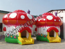 mushroom commercial inflatable bouncers wholesale