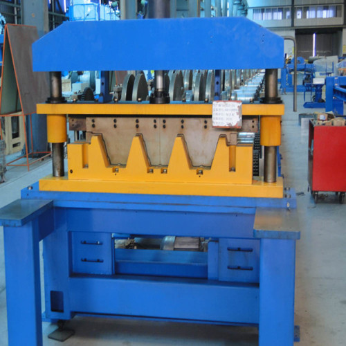 Perfil de plataforma de piso Roll Forming Line Machine