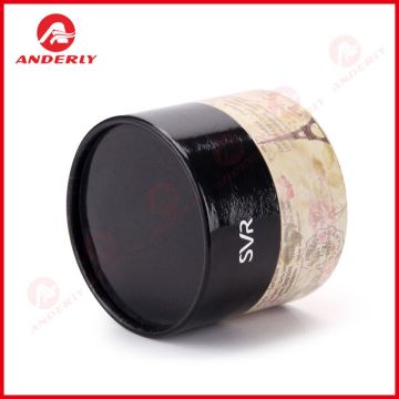 Eco-friendly Cosmetic Packaging Paper Tube Gift Round Box