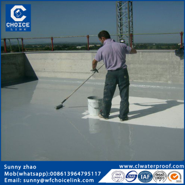 One component water based polyurethane bathroom floor water proofing material