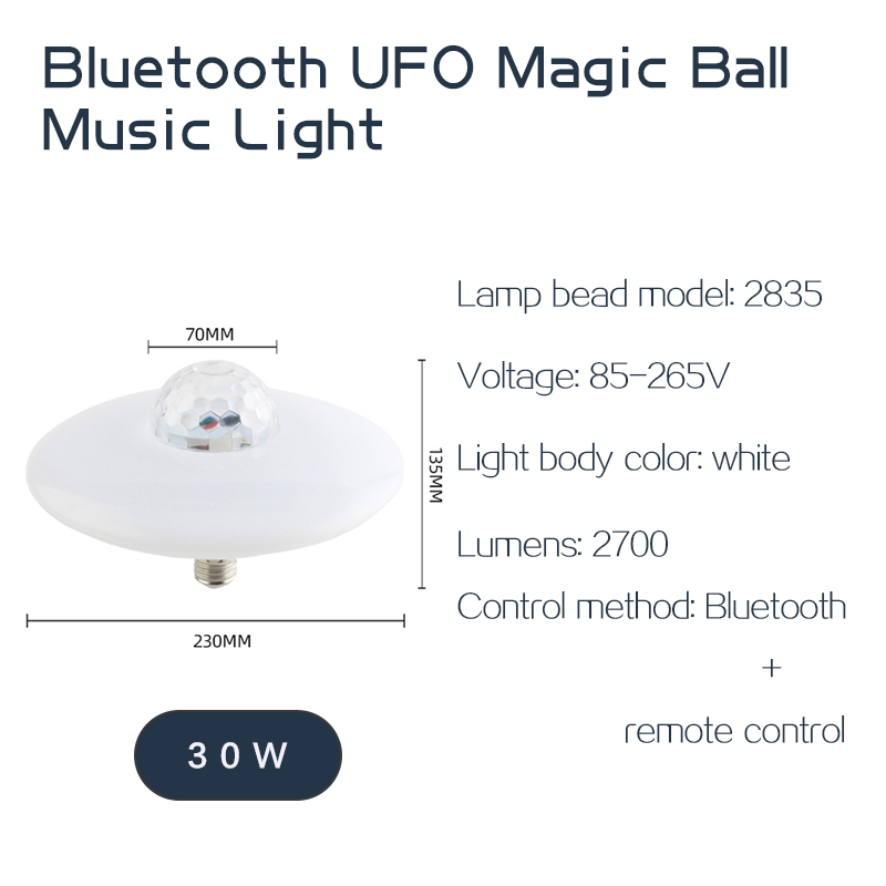 Laser 3d Star Music Ceiling Light