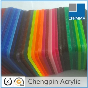 china supplier 1.22*2.44 colored pmma sheet