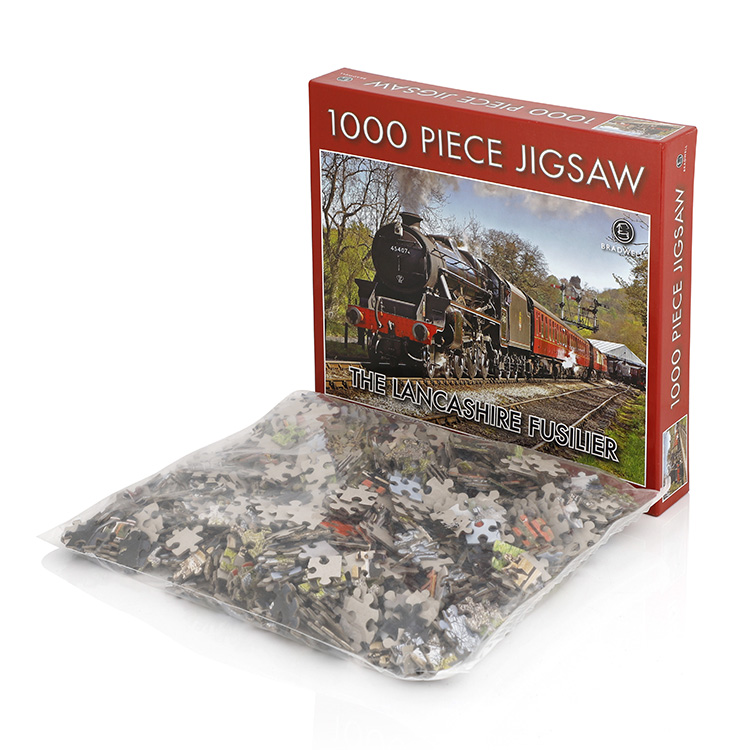 Custom design paper toy adult puzzle games 1000 pieces jigsaw puzzle for kids